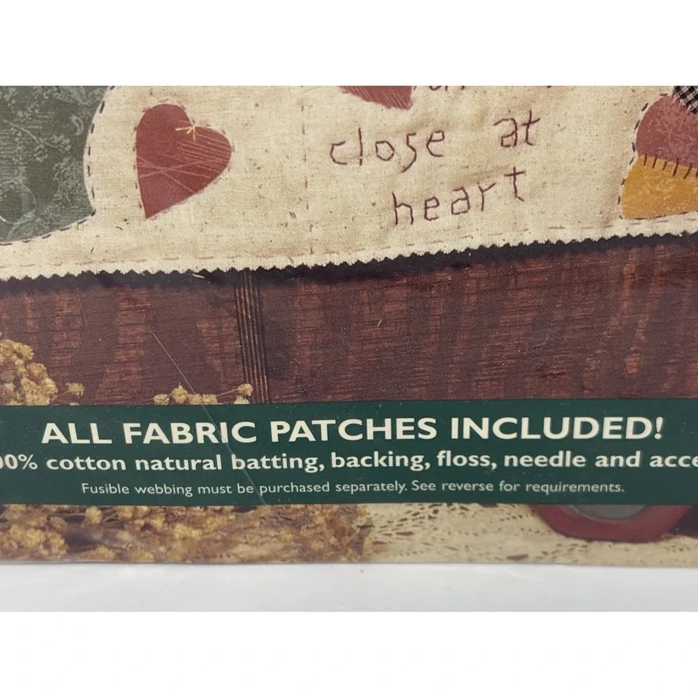 Vintage‎ Bucilla PatchWorks 41150 Friendship Sampler Applique Quilt Craft Kit
